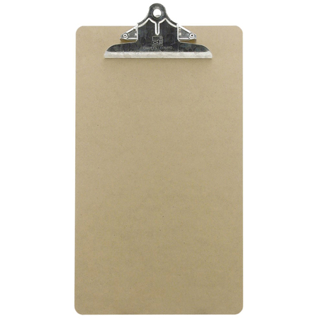 CHARLES LEONARD Masonite Clipboard, Legal-Size, PK12 89244